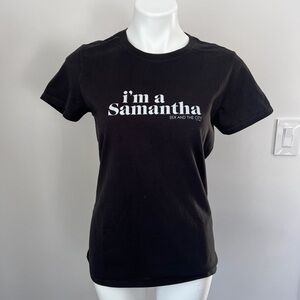 Sex and the City “I’m a Samantha” Black Short Sleeve Tee Shirt